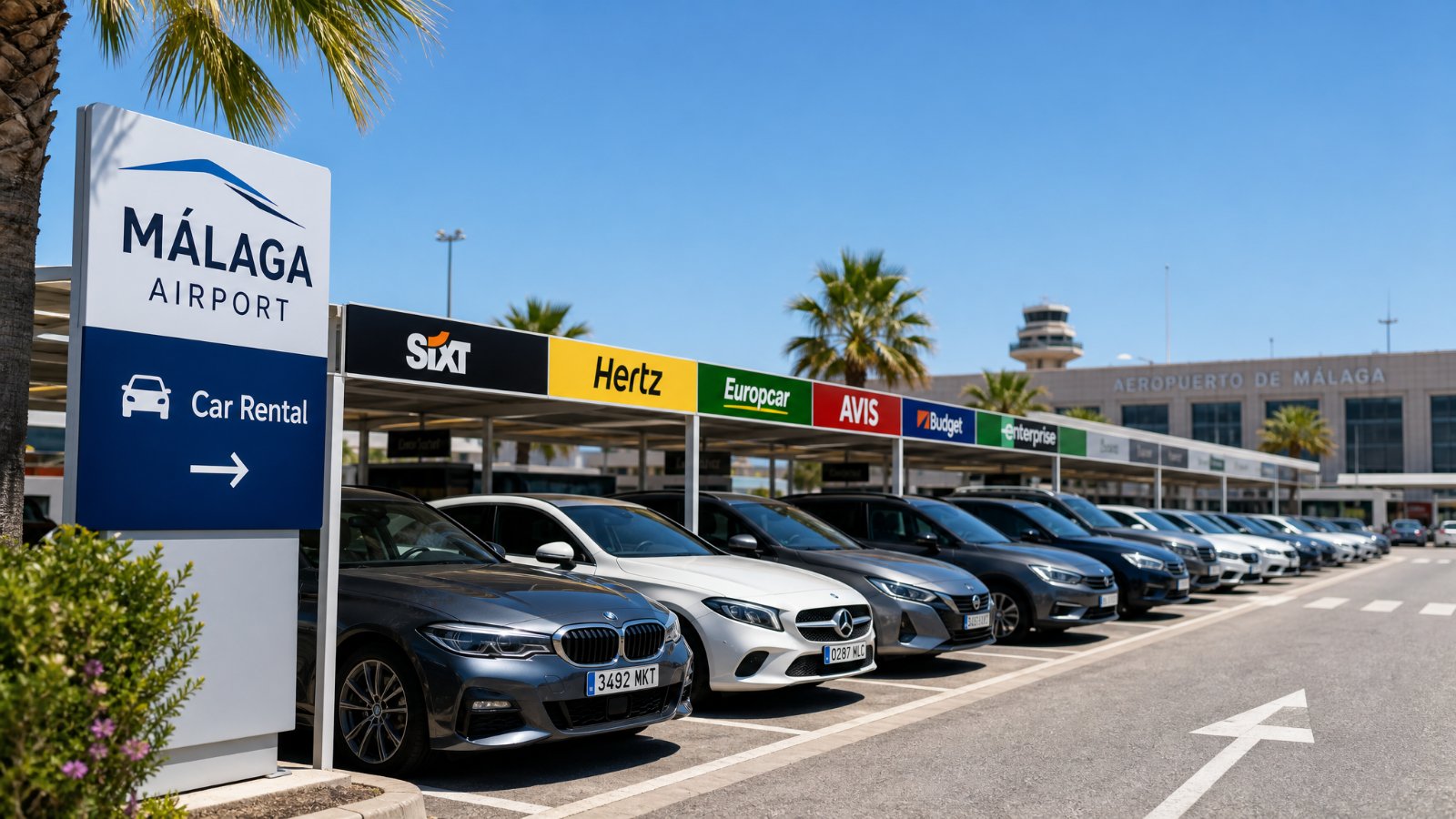 Rent a car at Malaga Airport AGP for your travel needs
