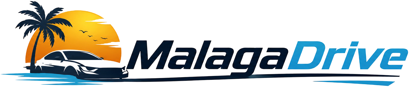 MalagaDrive logo representing car rental services in Malaga, Spain